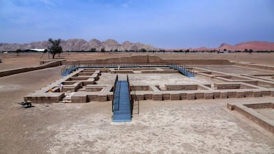 While mostly looted by grave robbers, archaeologists managed to uncover some incomplete human skeletons and bones, as well as a number of personal adornments from this time period, including necklaces, bracelets, beads, copper pins, rings, tools and weapons. Victor Besa for The National