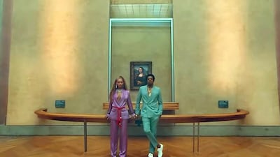 Beyonce and Jay-Z release a visually beautiful video shot at the Louvre in Paris.