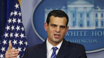 US treasury undersecretary David Cohen spoke on October 23, 2014 about the role of a task force in attacking ISIL’s financial resources. Kevin Lamarque/Reuters