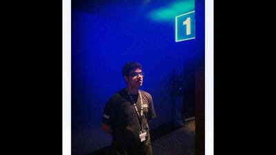 Ahmed Ali, Persian-born and raised in Abu Dhabi, student and an ADFF volunteer Favourite film: Step Up 3, because he was impressed with the dancing and its portrayal Favourite actor: Al Pacino (because of his Scarface character) If he were an actor, he'd love to: star in a dance movie because he is a dancer himself.