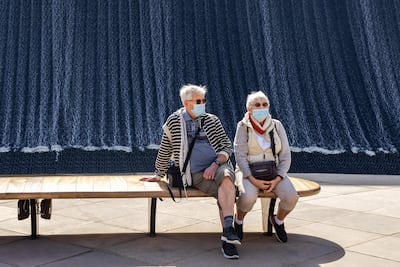 Under the senior citizen programme, visitors aged over 60 can book for private access to the site. Photo: Expo 2020 Dubai