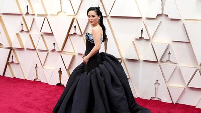Kelly Marie Tran in Schiaparelli SS20 Couture at the 92nd annual Academy Awards ceremony at the Dolby Theatre in Hollywood, California. EPA