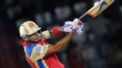 No player has scored more runs than Virat Kohli, India’s in-form top-order batsman, for Royal Challengers Bangalore. Manan Vatsyayana / AFP