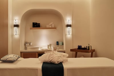 Treatments aside, Renu Spa has an icy plunge pool. Photo: City of Dreams Mediterranean