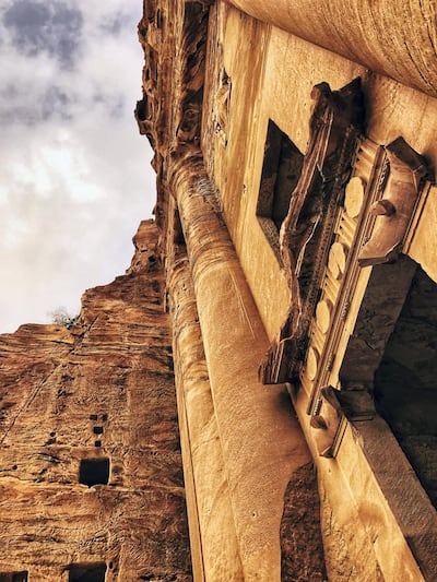 The Royal Tomb in Petra, Jordan. Courtesy Melinda Healy