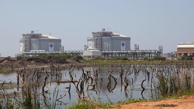 Bharat Petroleum refinery on the island of Vypin near Kochi, Kerala in southern India. BPCL is India’s third-biggest refiner and second-largest fuel retailer. Alamy Stock Photo