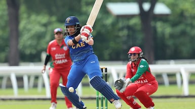 UAE defeated Oman during the ACC Women's Premier Cup in Malaysia. Photo: Asian Cricket Council