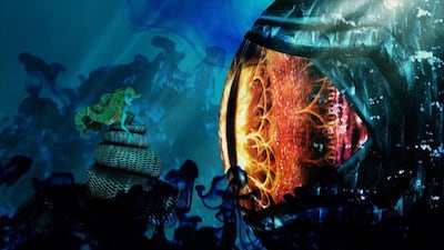 A scene from from Hani Kichi’s global-award-winning animation Ostora. Courtesy TCA Abu Dhabi