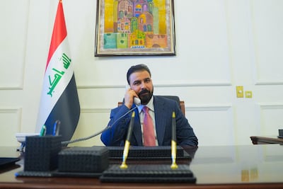 Iraqi prime minister-designate Ali Al Zaidi faces a 30-day constitutional deadline to form a government. Iraqi Prime Minister’s Media Office via Reuters