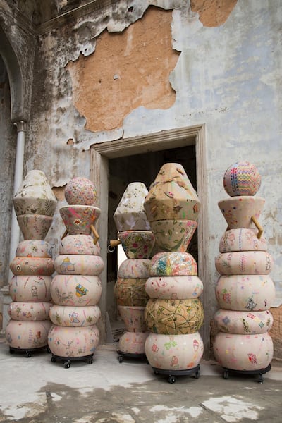 The exhibition includes five sculptures. Courtesy 81 Designs