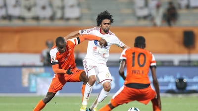 The Etisalat Cup final was always going to be a high-stakes affair, but the stakes were raised even further since it was the only opportunity for both Al Jazira, in white, and Ajman to win a title this season. Needless to say, it was a competitive game at???