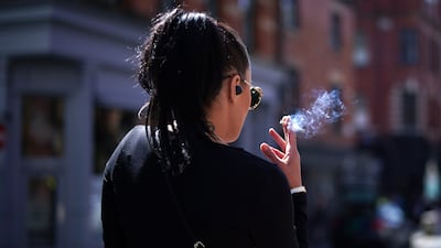 The UK's previous Conservative government had proposed banning sales of tobacco products to those born on and after 2009. Getty Images