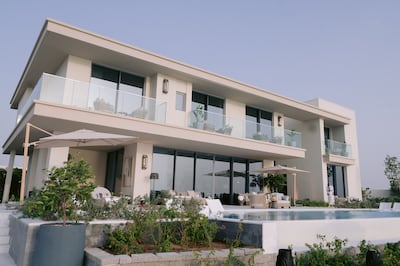 The seven-bed Sky villa has a private pier. Photo: Ramhan Island