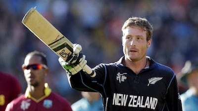 Martin Guptill's innings of 237 not out against the West Indies was the highest individual score in World Cup history. Anthony Phelps / Reuters