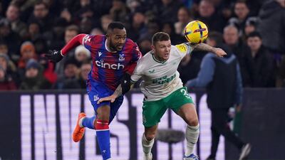 RB: Kieran Trippier (Newcastle United): A regular fixture in this team, the England full-back was again excellent for Newcastle in the goalless draw at Crystal Palace as Eddie Howe’s side secured a sixth successive clean sheet. PA