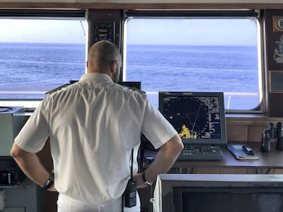 Standing on the bridge with the captain as the 'Orient Queen' sailed into port is one of Hana Abou Merhi's most cherished memories