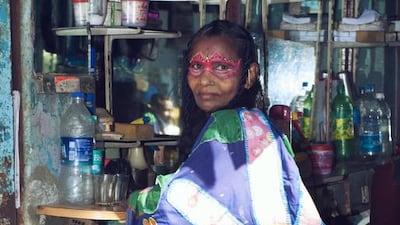 One of the saris from the Provoke/Protect project, a part of Dharavi’s Alley Galli Biennale. Courtesy Sneha and Dharavi Biennale