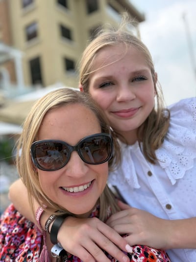 Sally Moore and her daughter Issy. Photo: Sally Moore