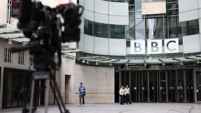 There are questions over how the BBC handled the allegations. AFP