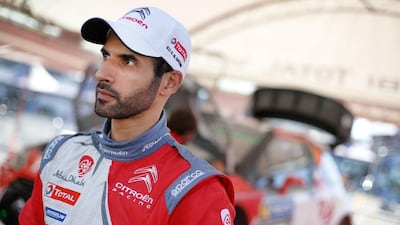 Sheikh Khalid Al Qassimi covered nearly 190km in testing ahead of the Rally de Potrugal. Courtesy Abu Dhabi Racing