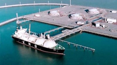 Adnoc's LNG facility. The gas market seems to be tilted towards a surplus situation resulting in shorter-term prices coming down. Courtesy Adnoc