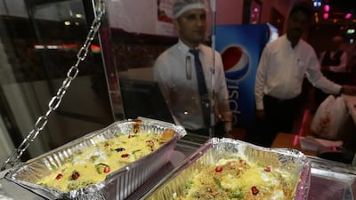 Indian street food papdi chaat, from Indian by Nature, Abu Dhabi. Mona Al Marzooqi / The National