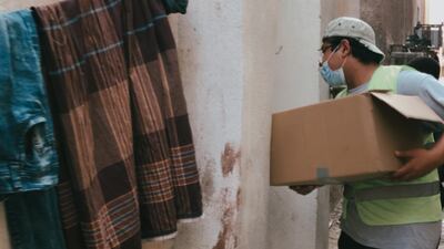 During Ramadan elders teach youngsters about the importance of charity so they can take the tradition forward.