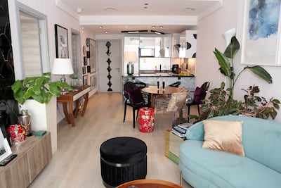 Mr Rangel had planned to spend Dh50,000 on renovations but exceeded his budget. Pawan Singh / The National