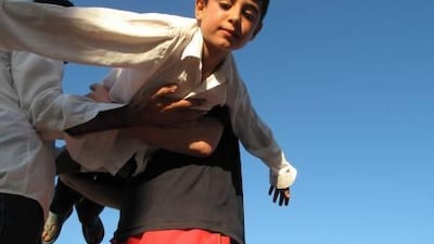 Filmmaker Mark Cousins's documentary The First Movie is set in an Iraqi village where children who had never before seen a movie were invited to shoot their own.