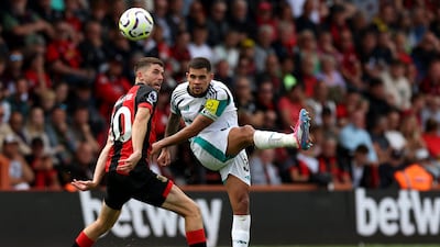 Early booking for pulling back Guimaraes but was key to Bournemouth’s pressing and ran himself into the ground before coming off after the hour mark. AFP