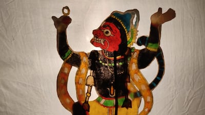 Puppets can vary in sizes from 91cm to 183cm. Photo: Sangeetha K A