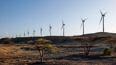 V52-850 kW wind turbines in Lake Turkana, Kenya. Courtesy Vestas Wind Systems A/S