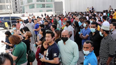 Residents of Al Salam Tower and nearby buildings were evacuated.