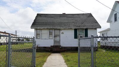A small house on Tangier Island.