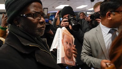 There is no mention of royal family members in the foreword to Spare. AP