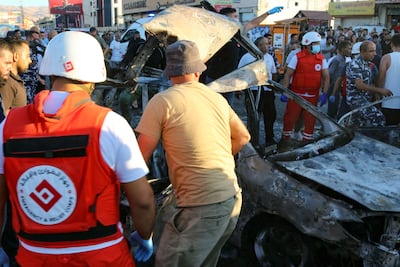 An Israeli strike in Lebanon killed five people as Thursday's meeting began. AFP