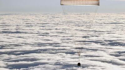 Escape: If there an emergency on launch, explosive bolts separate the Soyuz spaceship from the main rocket and the capsule is blasted away from danger. Astronauts are carried to a safe altitude so the parachutes on the capsule can deploy. It was used in 1983 when the rocket carrying Soyuz T-10a caught fire on the launch pad. As fire and flames engulfed the rocket, caught on television cameras, the capsule blasted off and landed safely 6km away. A similar system was deployed in October 2018 when a Soyuz carrying Alexey Ovchinin and Nick Hague aborted after 114 seconds. The capsule was found about 400km away, with both astronauts safe.