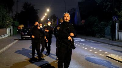 The suspected attacker was killed by police about 600 meters away. Reuters