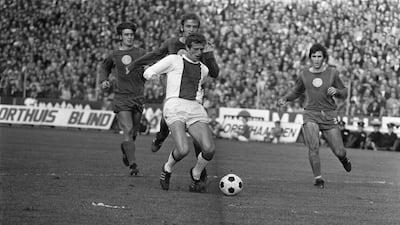 3) Ajax 1971/72 (26 matches). Getty Images