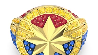 Captain Marvel ring, Dh720