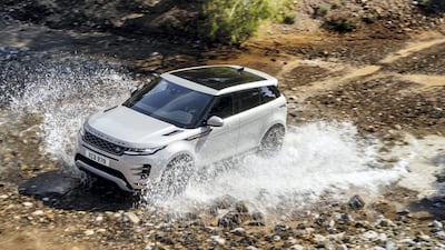 We put the car through its paces. Courtesy Range Rover