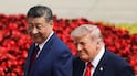 US President Donald Trump is welcomed by Chinese President Xi Jinping at the Great Hall of the People in Beijing. Reuters