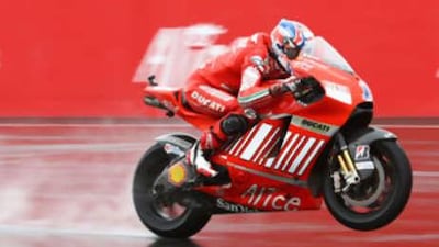 Casey Stoner storms to victory in Germany.