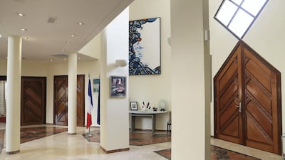 Inside view of the unusual building, designed by Ardent in the 1980s. Pawan Singh / The National