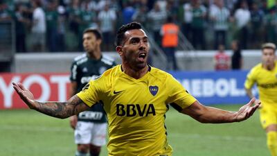 Former Manchester City striker Carlos Tevez has been a lifelong supporter of Argentine club Boca Juniors. Reuters