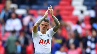 Right-back: Kieran Trippier (Tottenham) – Rewound the clock to the World Cup semi-final by scoring with an inch-perfect free kick in the 3-1 victory over Fulham. Reuters