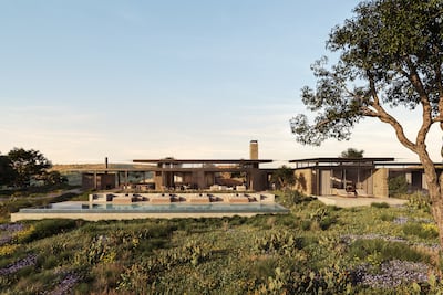The opening date for Amansanu, a ranch-inspired retreat to the north-west of Austin, Texas, is yet to be announced. Photo: Aman