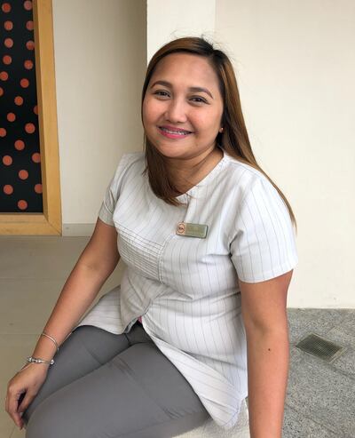 Ella Leonor, 35, said President Duterte has the country's best interests at heart. Photo by Gillian Duncan