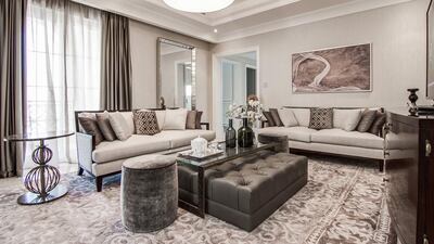 The lounge. The property also has access to the community pool, park and kids pool and play area. Courtesy Luxhabitat