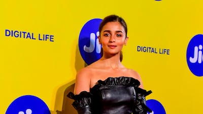 Bollywood actress Alia Bhatt wore Osman Youzefzada, a London-based designer with Afghan-Pakistani heritage. The 'Jio MAMI' 21st Mumbai Film Festival red carpet in Mumbai saw lots of celebrities come out on Sunday October 13. Photo: AFP
